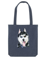 Husky Painting Sacoșă textilă