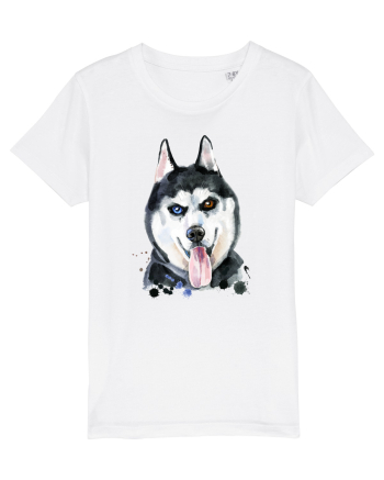Husky Painting White