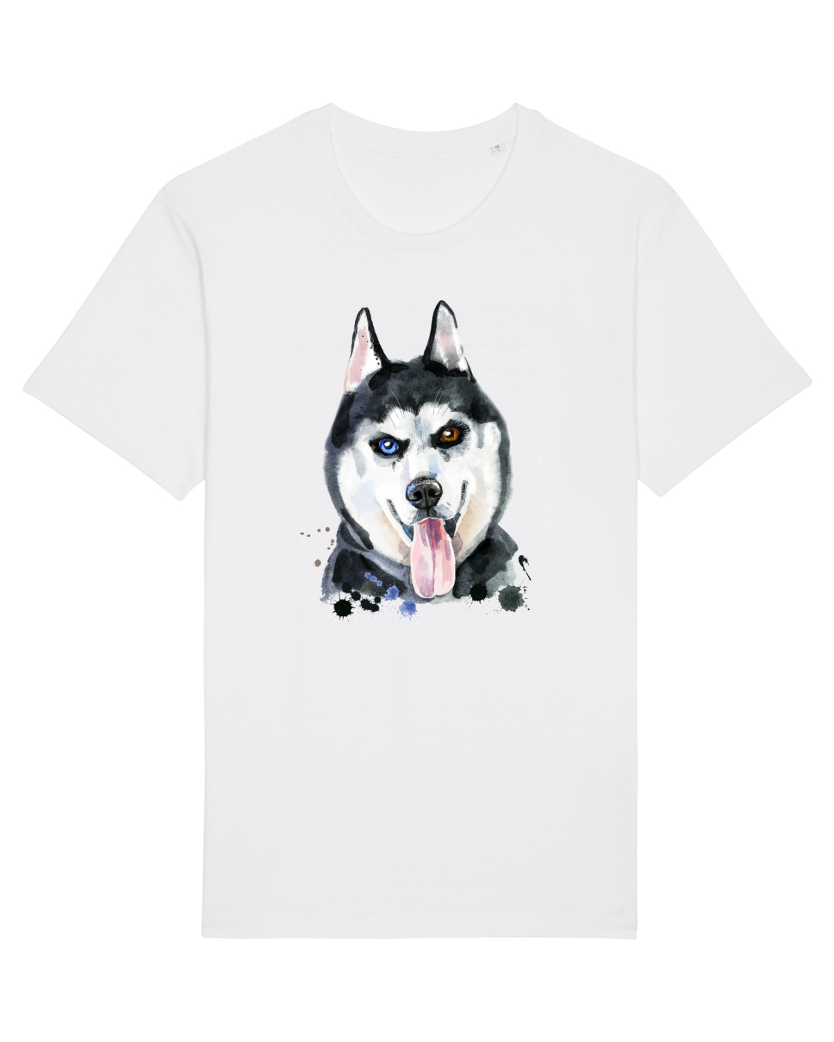 Tricou mânecă scurtă Unisex Rocker White