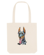 Doberman Painting Sacoșă textilă