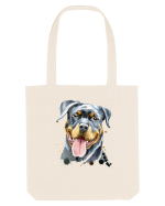 Rottweiler Painting Sacoșă textilă