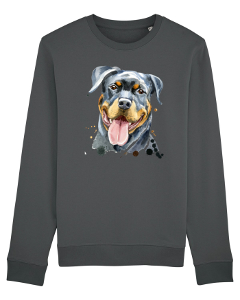 Rottweiler Painting Anthracite