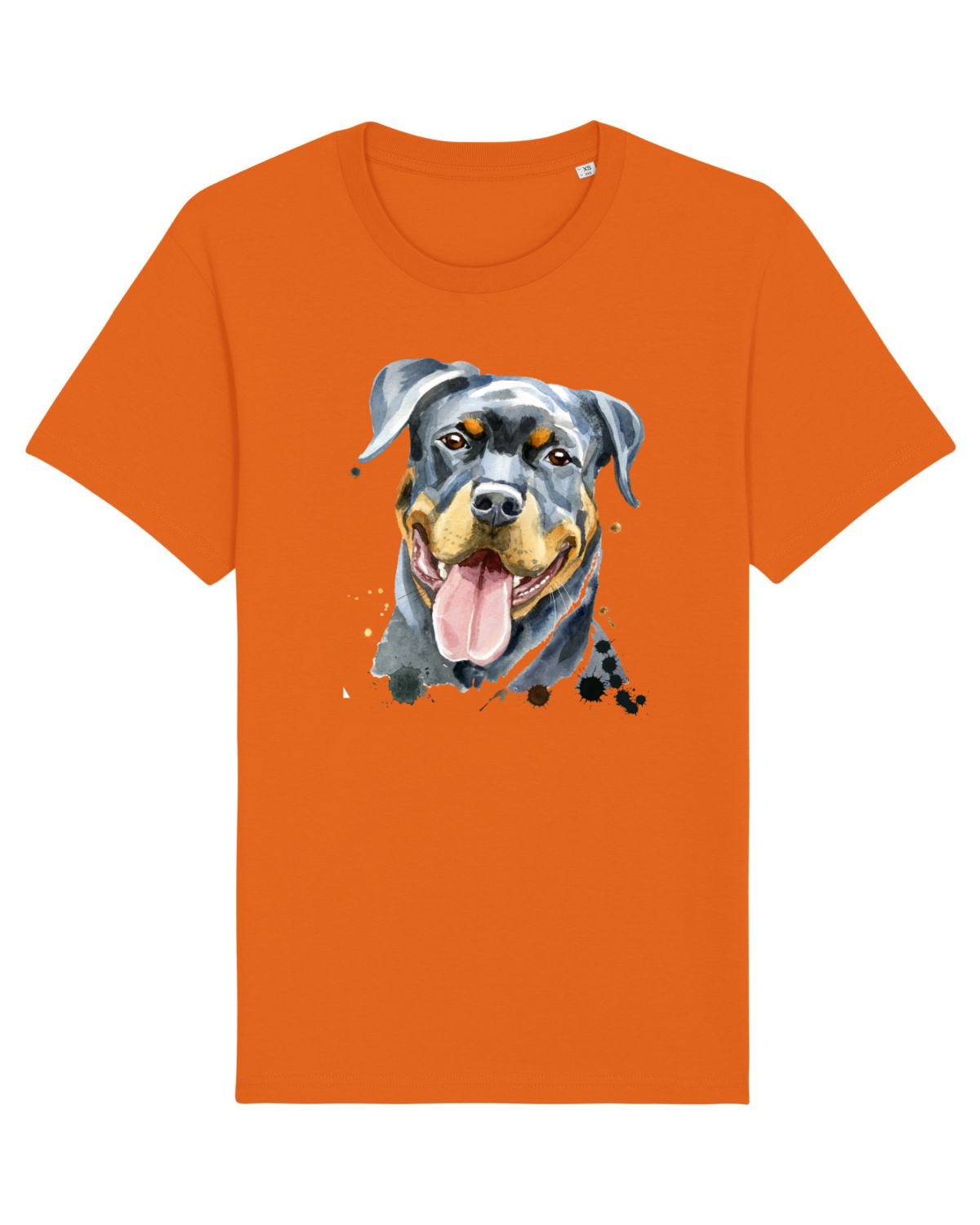 Tricou mânecă scurtă Unisex Rocker Bright Orange