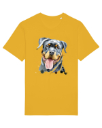 Rottweiler Painting Tricou mânecă scurtă Unisex Rocker
