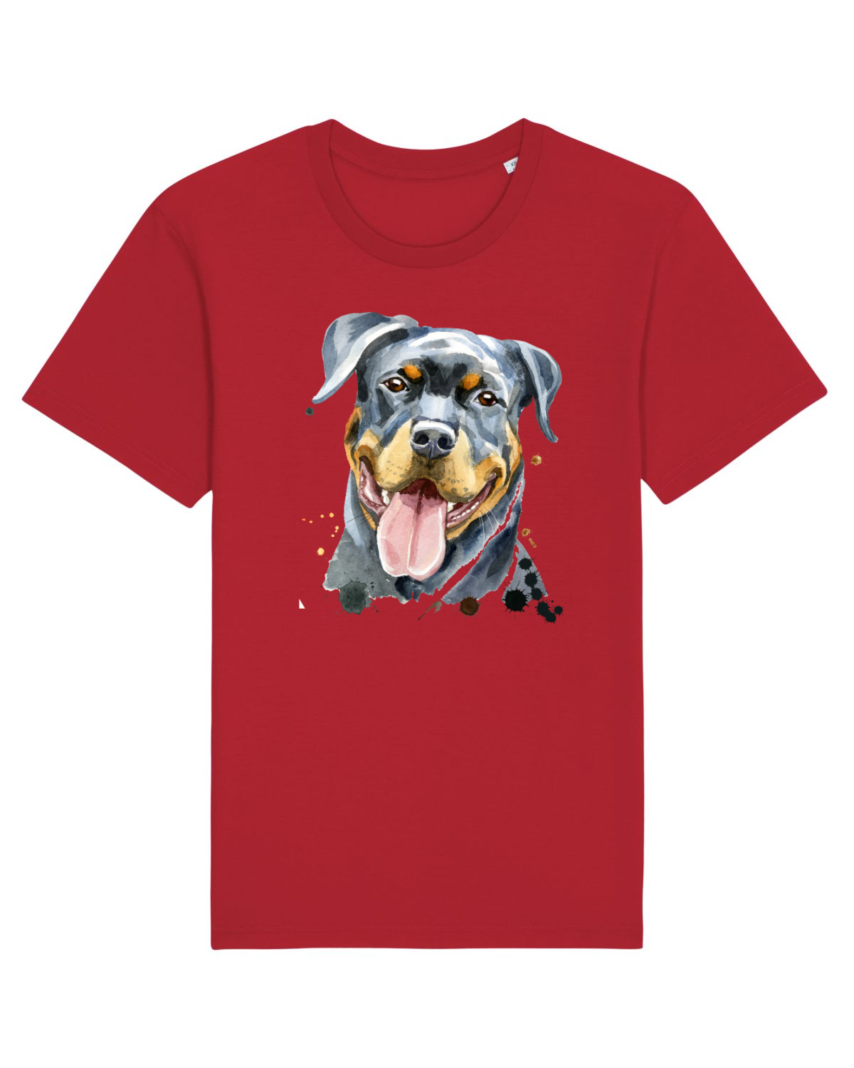 Tricou mânecă scurtă Unisex Rocker Red