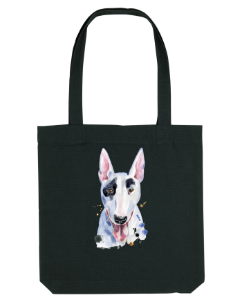 Bullterrier Painting Black