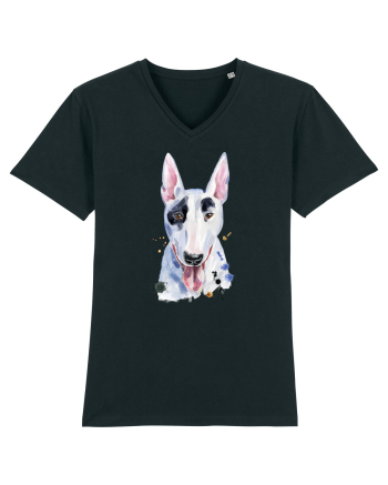 Bullterrier Painting Black