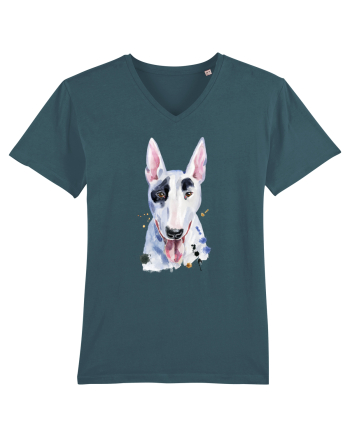 Bullterrier Painting Stargazer