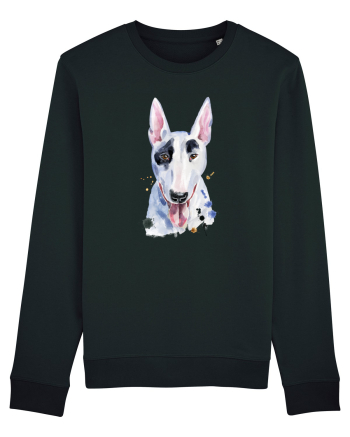 Bullterrier Painting Black