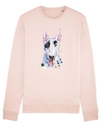 Bullterrier Painting Candy Pink