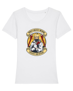 Mechanic Retro Tricou mânecă scurtă guler larg fitted Damă Expresser