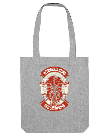 Red Scoprion Heather Grey