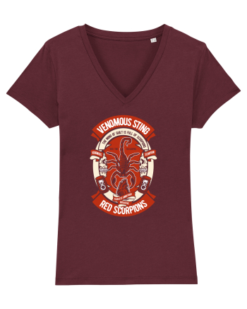 Red Scoprion Burgundy