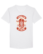 Red Scoprion Tricou mânecă scurtă guler larg Bărbat Skater