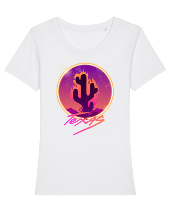 Texas Cactus Fire White