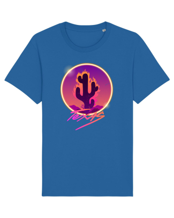 Texas Cactus Fire Royal Blue
