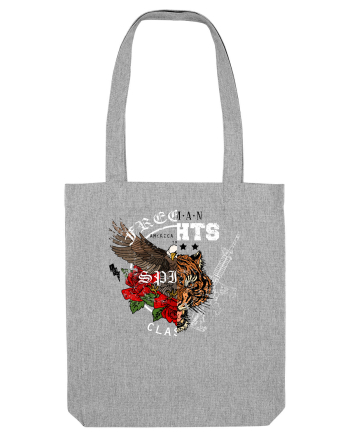 Tiger Eagle Retro Heather Grey