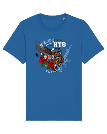 Tiger Eagle Retro Royal Blue