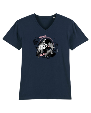 Love Rock Surf French Navy
