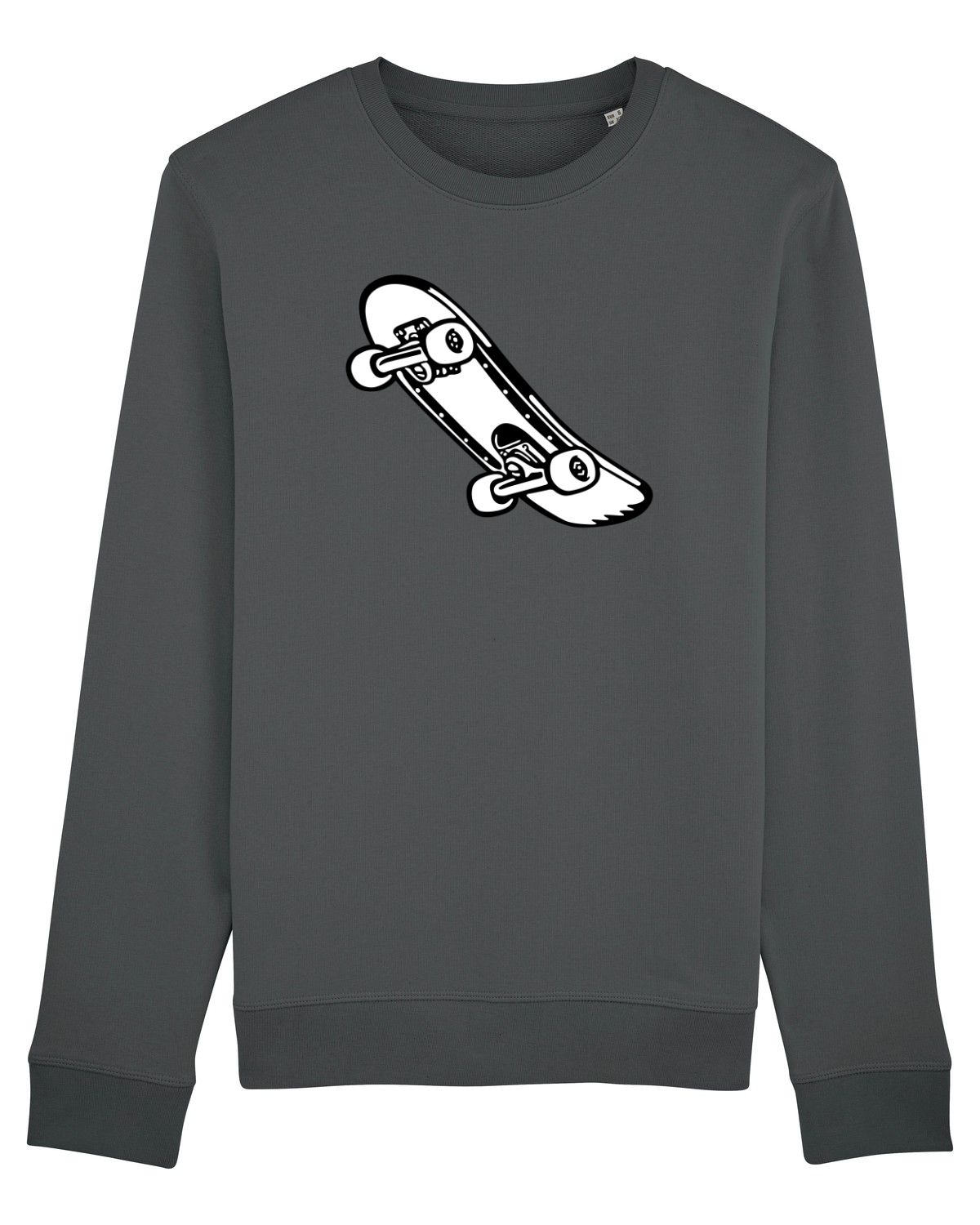 Bluză mânecă lungă Unisex Rise Anthracite