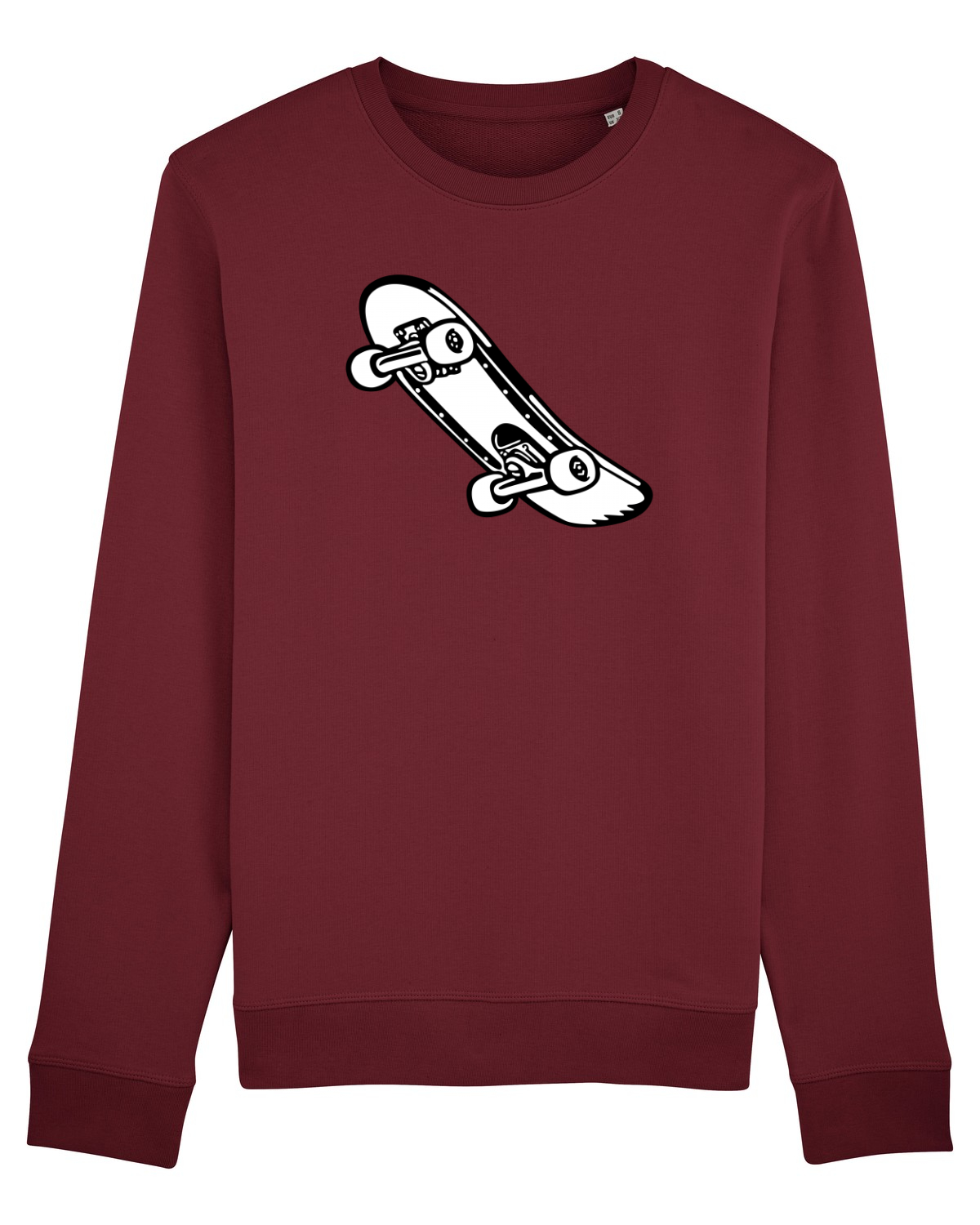 Bluză mânecă lungă Unisex Rise Burgundy