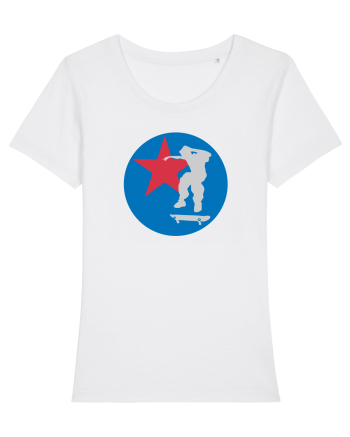 Skater Star White
