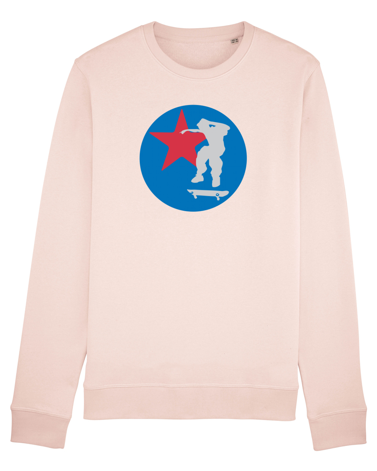 Bluză mânecă lungă Unisex Rise Candy Pink