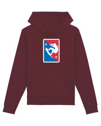 Skater Stars Logo Burgundy