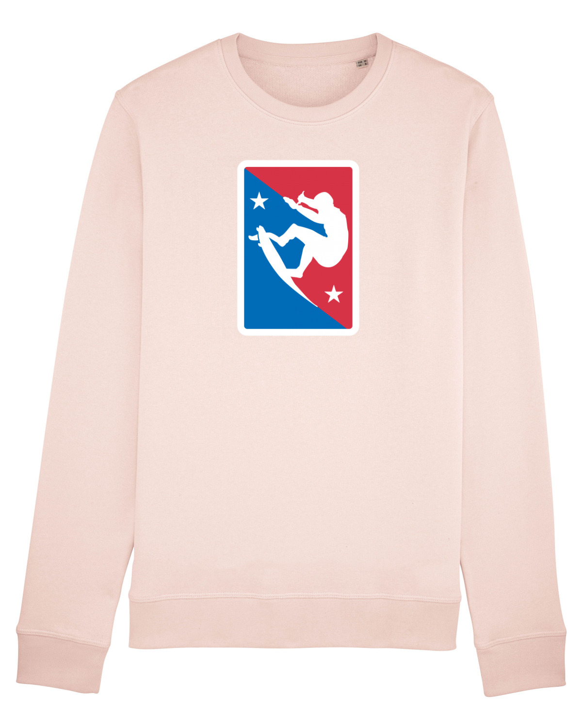 Bluză mânecă lungă Unisex Rise Candy Pink