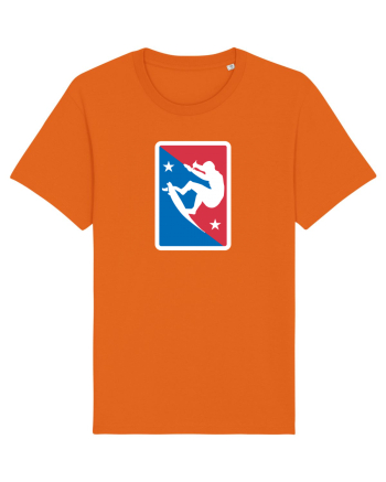 Skater Stars Logo Bright Orange