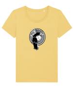 Skate Jump Cool Tricou mânecă scurtă guler larg fitted Damă Expresser