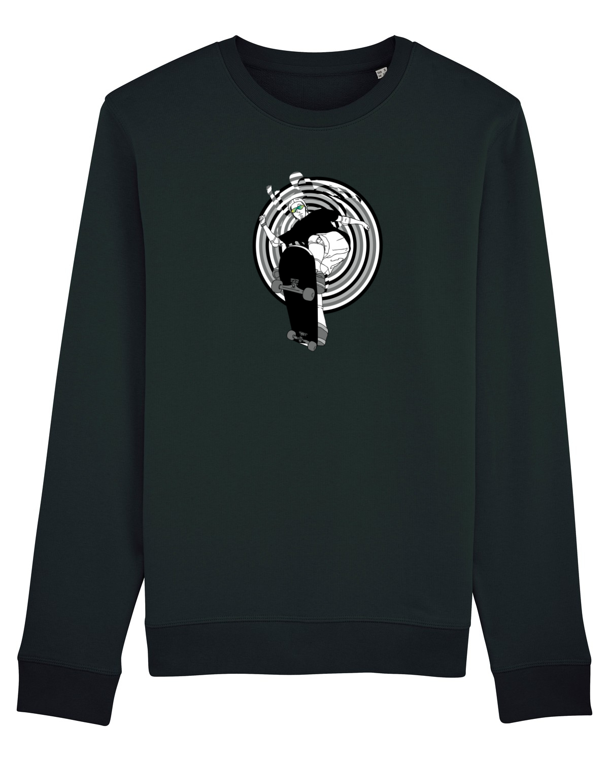 Bluză mânecă lungă Unisex Rise Black