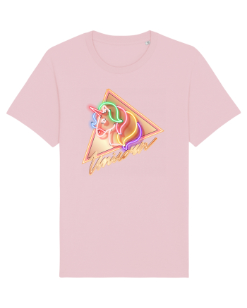 Neon Unicorn Sign Cotton Pink