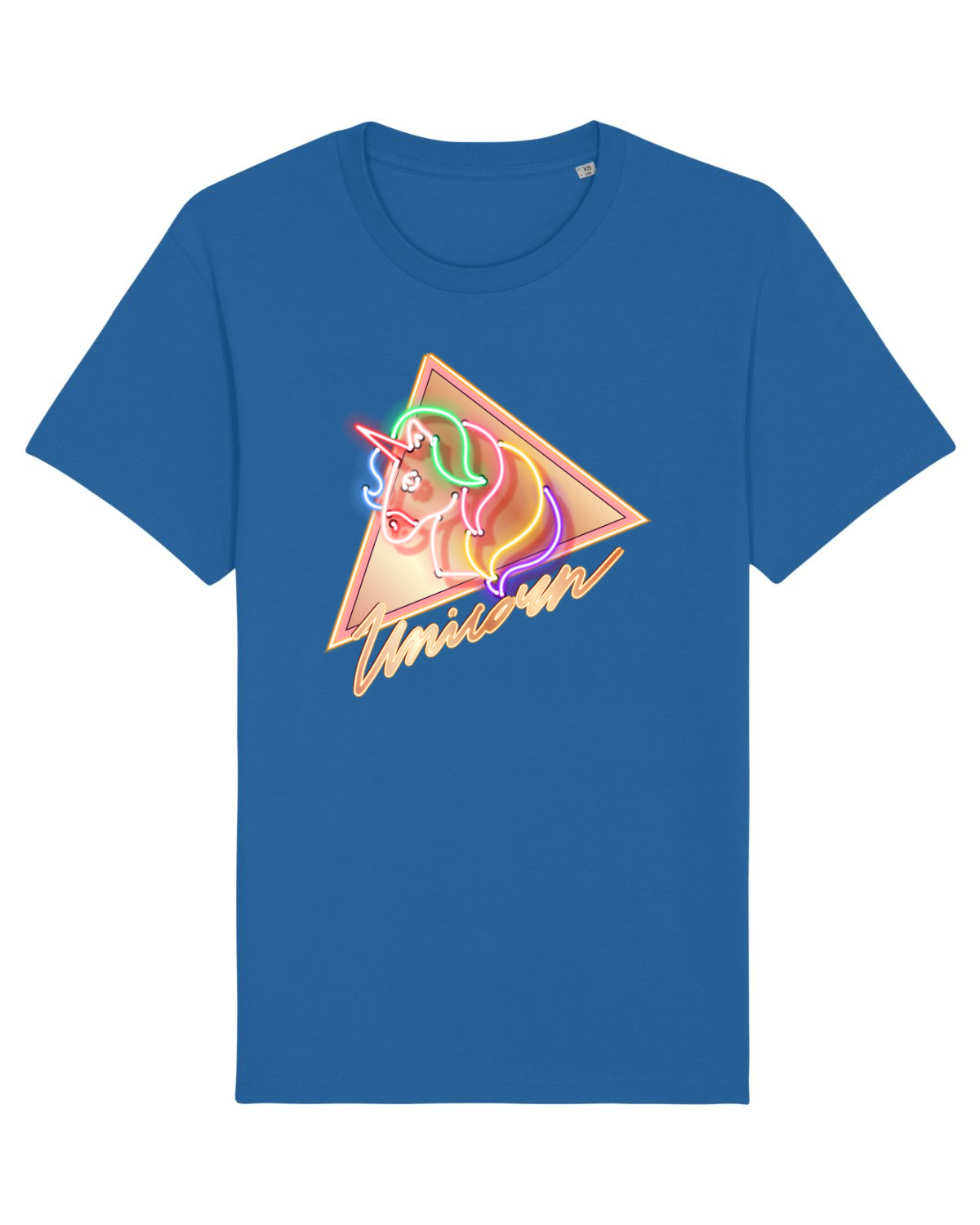 Tricou mânecă scurtă Unisex Rocker Royal Blue