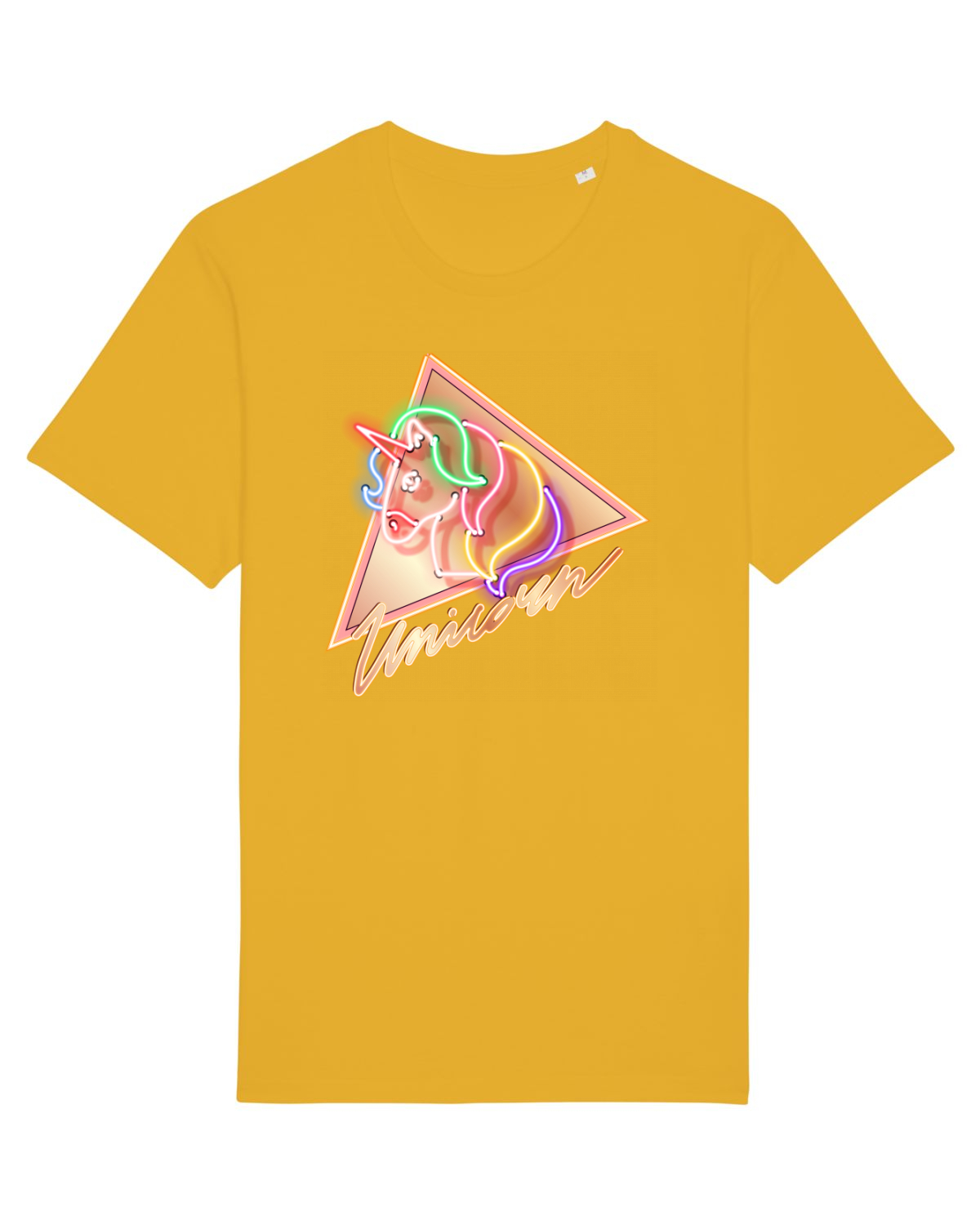 Tricou mânecă scurtă Unisex Rocker Spectra Yellow