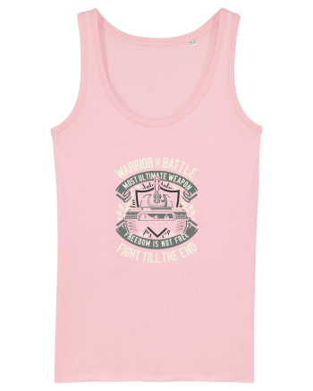 Warriro Tank Freedom Cotton Pink