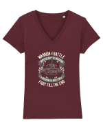 Warriro Tank Freedom Tricou mânecă scurtă guler V Damă Evoker