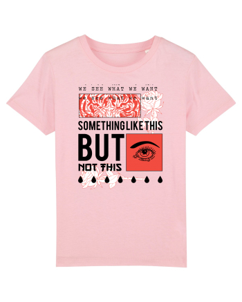 Art Tattoo Inspired Cotton Pink