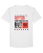 Art Tattoo Inspired Tricou mânecă scurtă guler larg Bărbat Skater