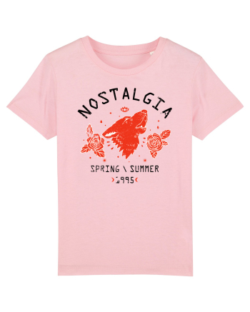 Roses Wolf Cool Cotton Pink