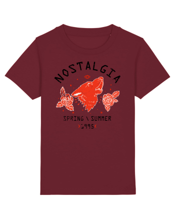 Roses Wolf Cool Burgundy