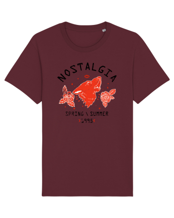 Roses Wolf Cool Burgundy