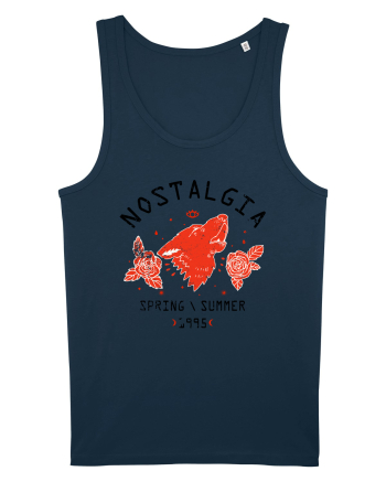 Roses Wolf Cool Navy