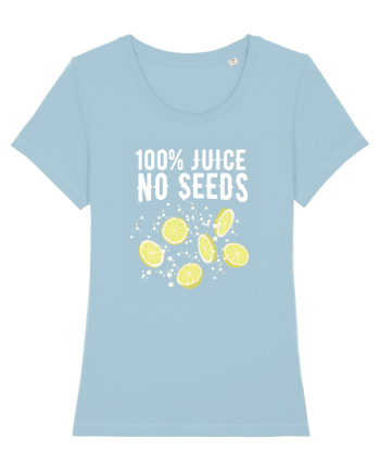 100% Juice No Seeds Sky Blue
