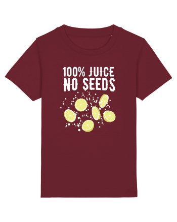 100% Juice No Seeds Burgundy
