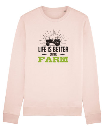 Life is better on the Farm Candy Pink