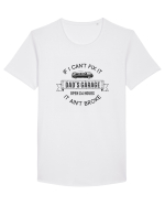 Dad's Garage Tricou mânecă scurtă guler larg Bărbat Skater
