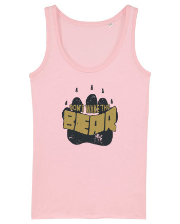 Don't wake the bear Cotton Pink