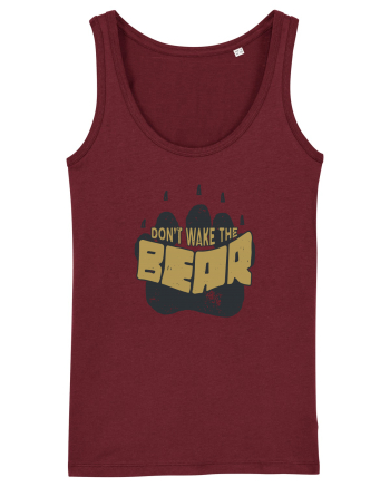 Don't wake the bear Burgundy