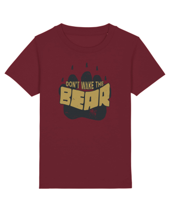 Don't wake the bear Burgundy